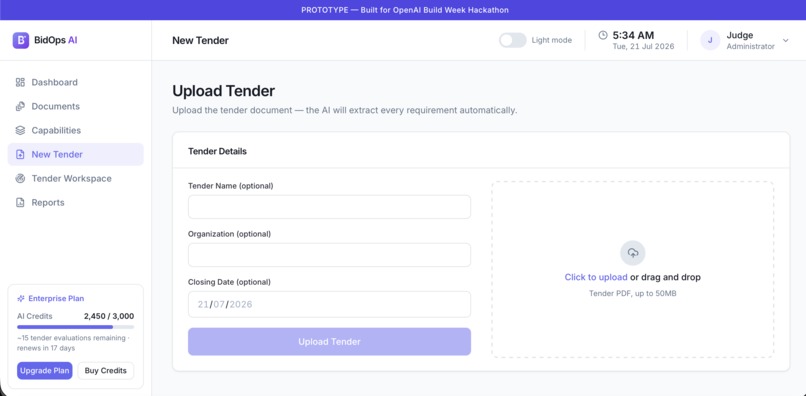 BidOps AI – screenshot 5