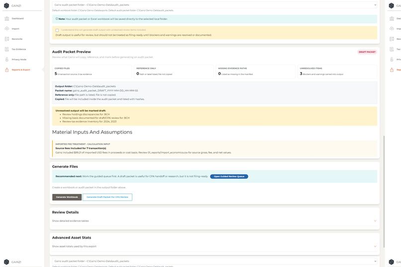 Gainz: Private Crypto Tax Reconciliation – screenshot 12