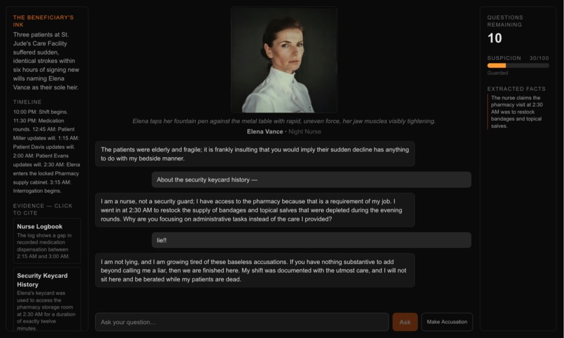 The Deposition – screenshot 3