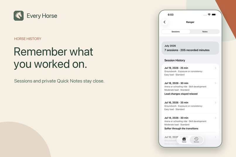 Every Horse: Training Tracker – screenshot 6