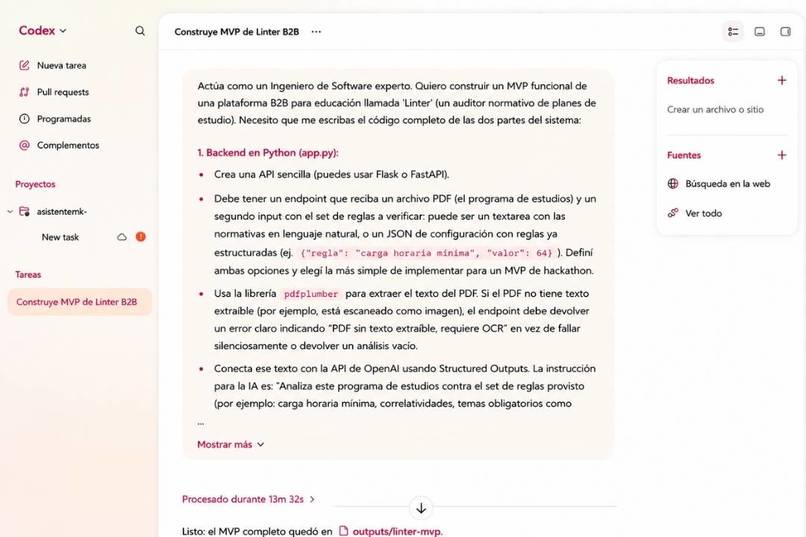 Linter  – screenshot 2