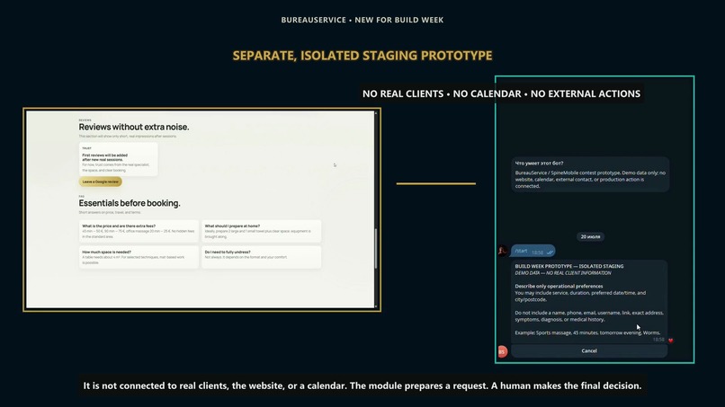 BureauService – screenshot 1