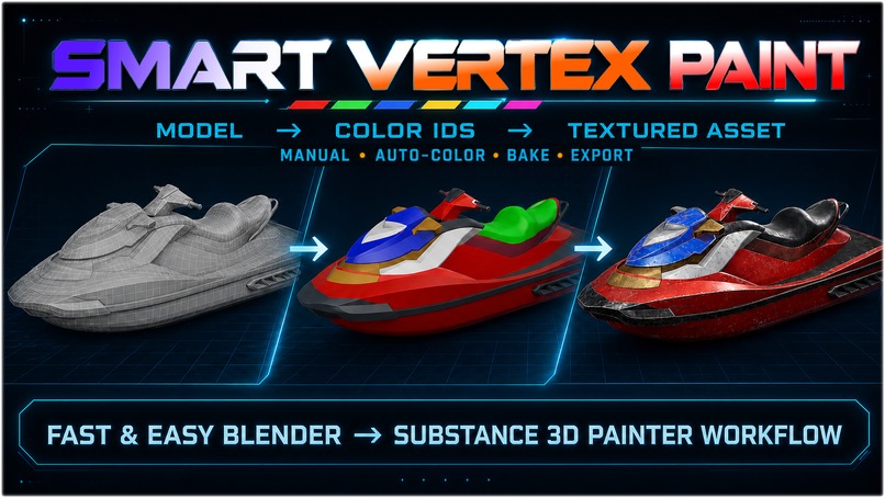 Smart Vertex Paint (SVP) – screenshot 1