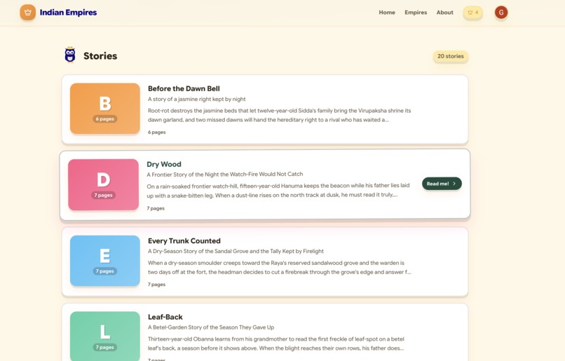 StoryBook Indian Empires – screenshot 2