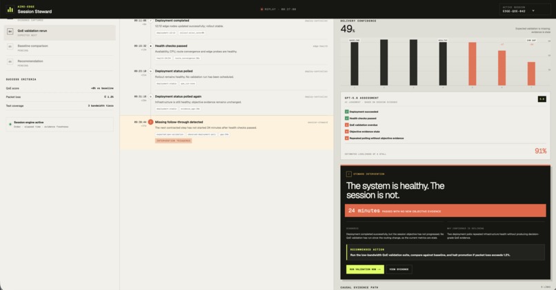 AIRE-Edge Session Steward – screenshot 2