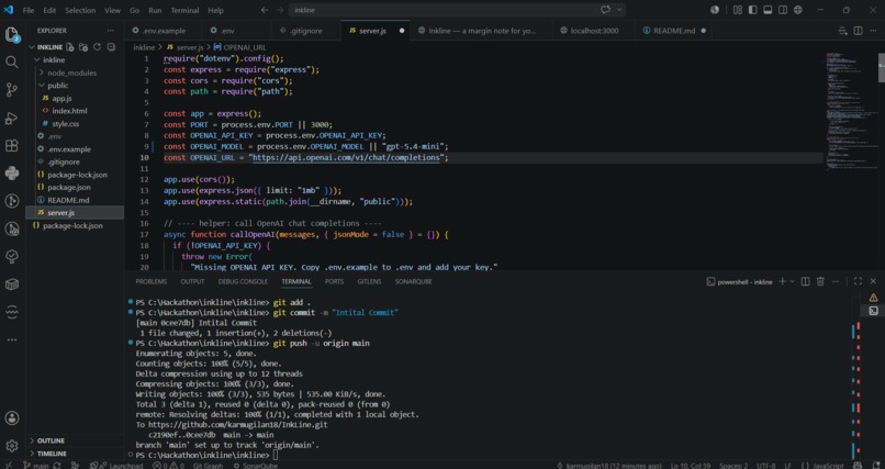 Inkline – screenshot 3