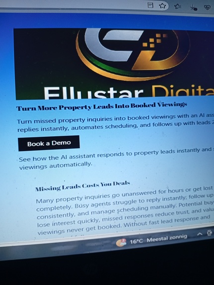 AI Real Estate Booking Assistant – screenshot 1