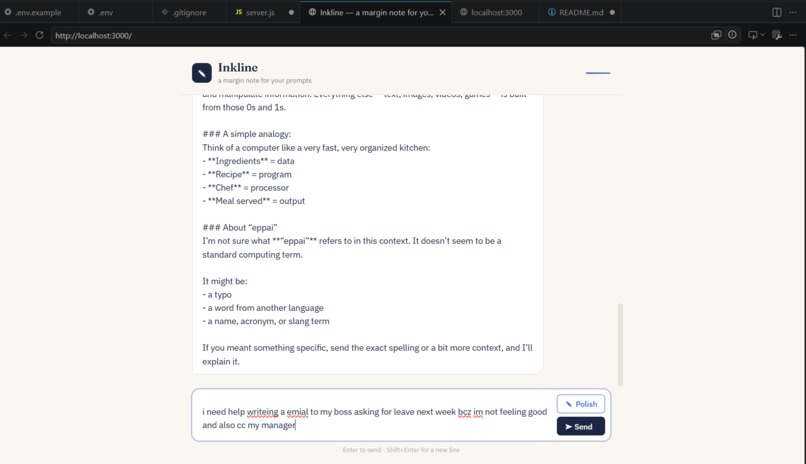 Inkline – screenshot 4