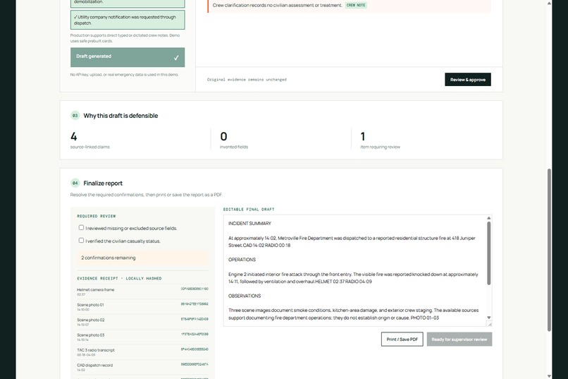 EmberTrace – screenshot 1