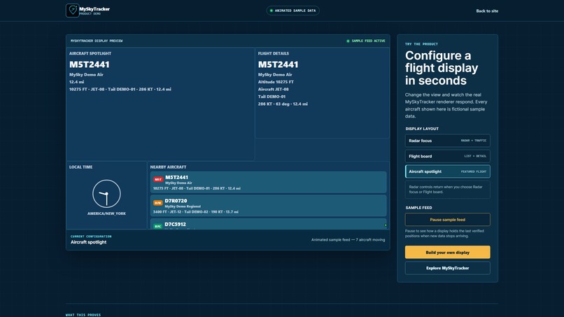 MySkyTracker – screenshot 1