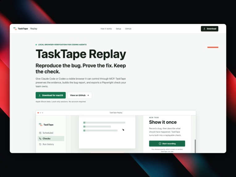 Tasktape – screenshot 3