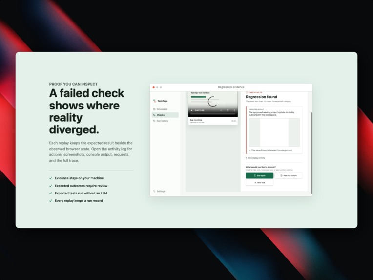 Tasktape – screenshot 4