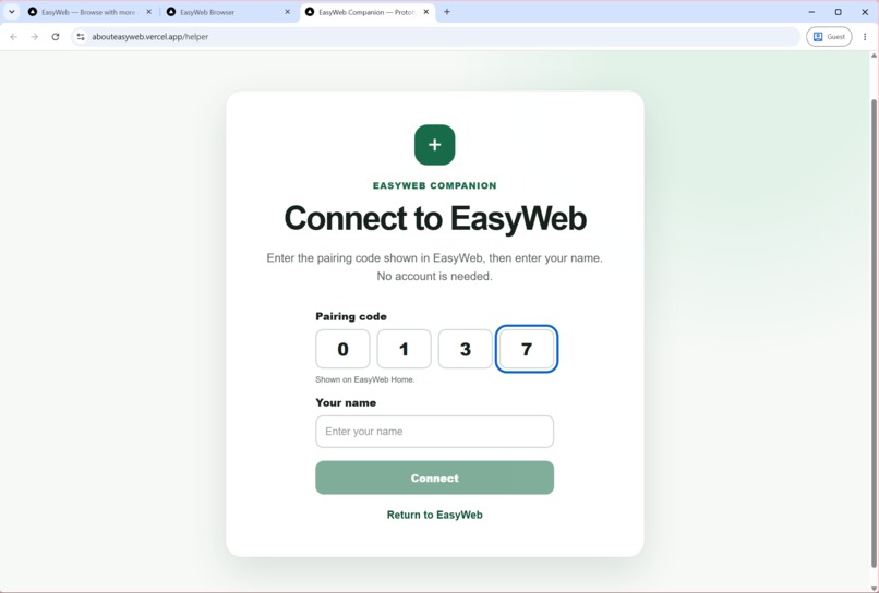 EasyWeb – screenshot 4