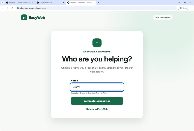 EasyWeb – screenshot 5