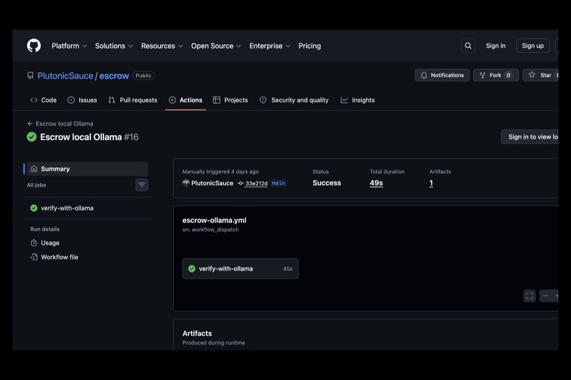 escrow – screenshot 1