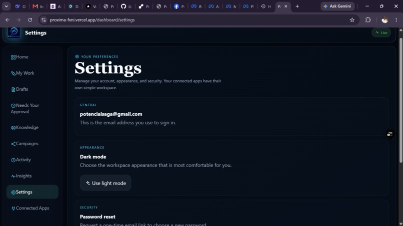Proxima OS – screenshot 2
