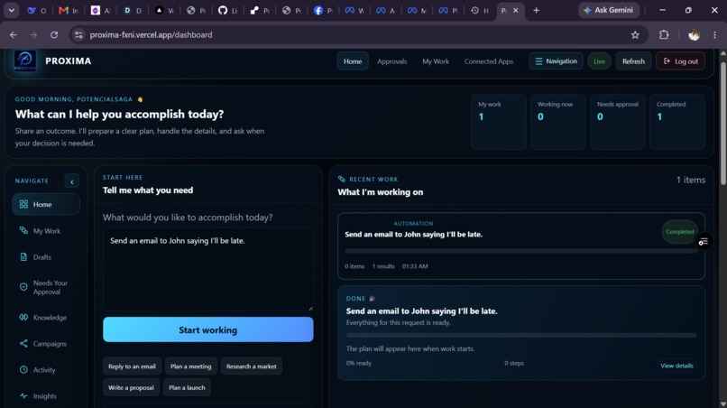 Proxima OS – screenshot 12