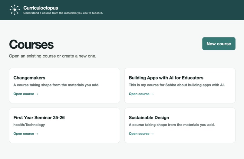 Curriculoctopus – screenshot 2