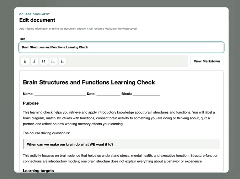 Curriculoctopus – screenshot 3