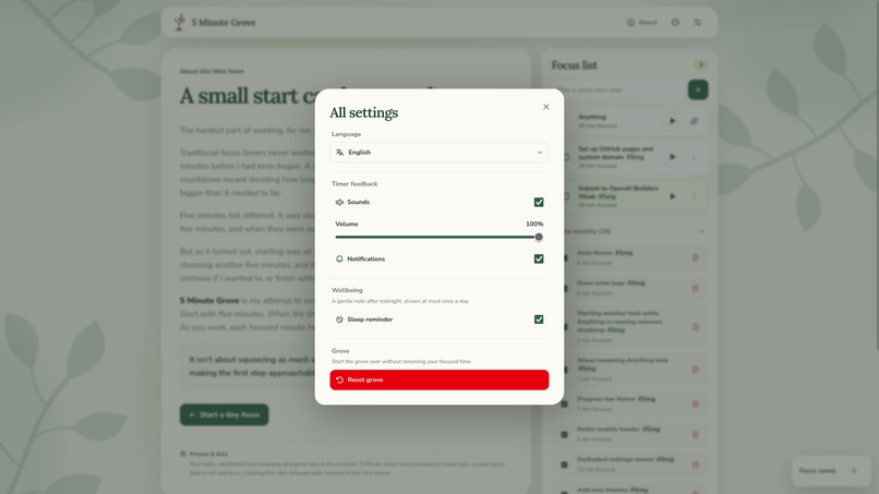 5 Minute Grove – screenshot 6