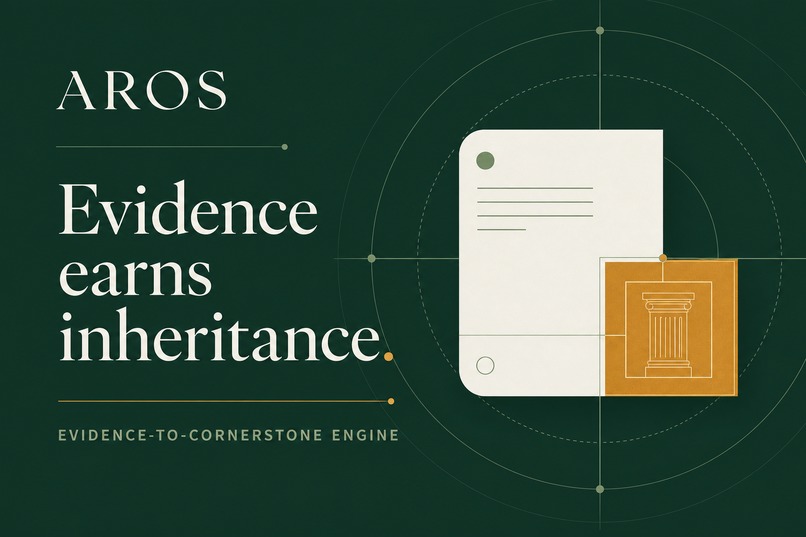 AROS — Evidence-to-Cornerstone Engine – screenshot 1