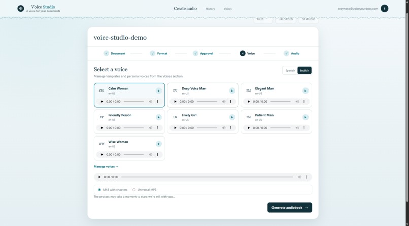 Voice Studio – screenshot 3