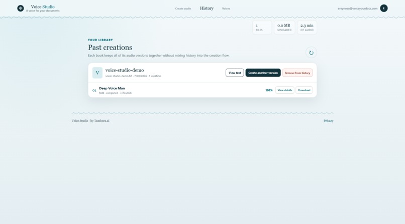Voice Studio – screenshot 4