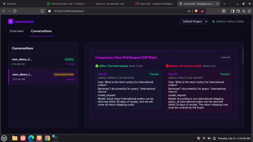 Convointel – screenshot 3