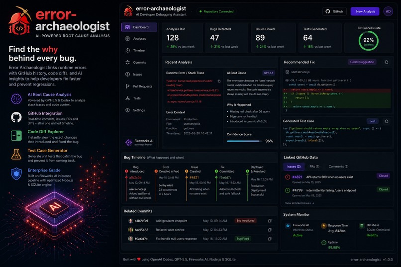 error-archaeologist – screenshot 1