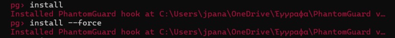 PhantomGuard - Anti-Hallucination Git Hook – screenshot 4