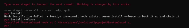 PhantomGuard - Anti-Hallucination Git Hook – screenshot 5