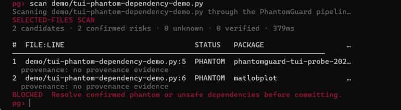 PhantomGuard - Anti-Hallucination Git Hook – screenshot 7