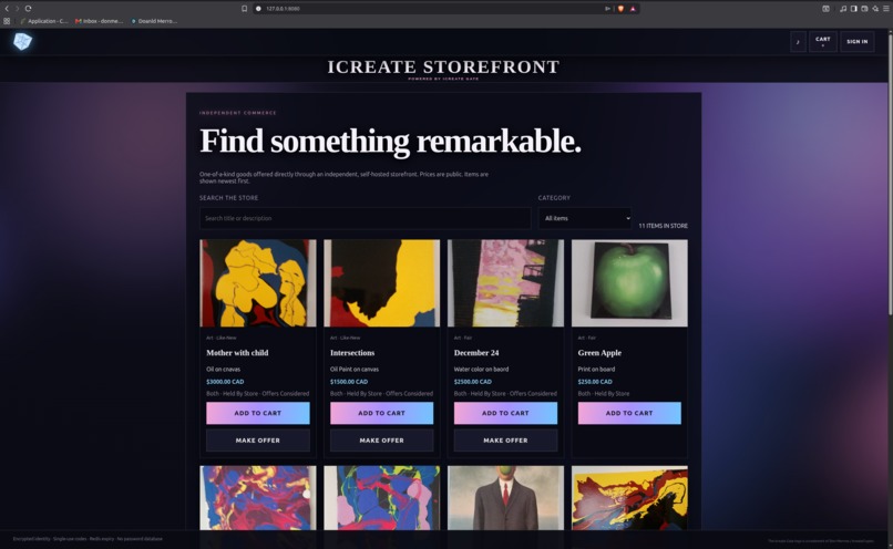Icreate Storefront – screenshot 4