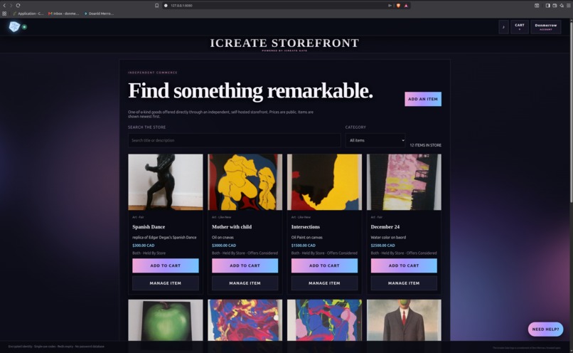 Icreate Storefront – screenshot 5