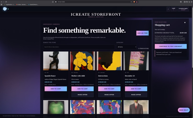 Icreate Storefront – screenshot 7