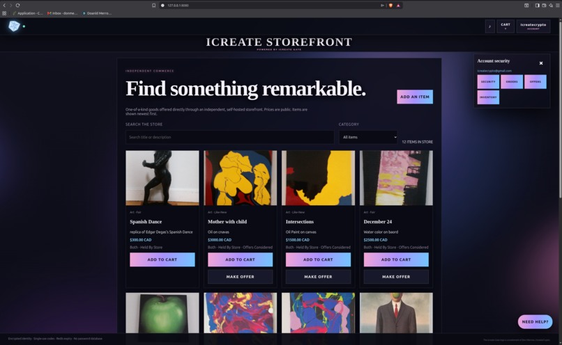 Icreate Storefront – screenshot 8