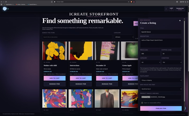 Icreate Storefront – screenshot 10
