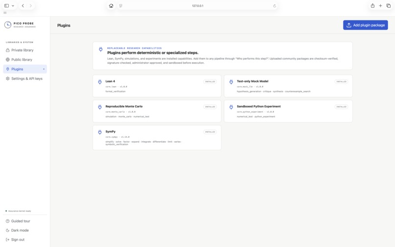 Pico Probe: Multi-Model Research Pipeline for AI-Aided Math – screenshot 2