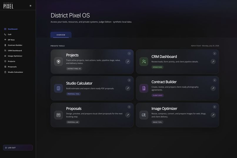 DP OS (District Pixel Operating System) – screenshot 5