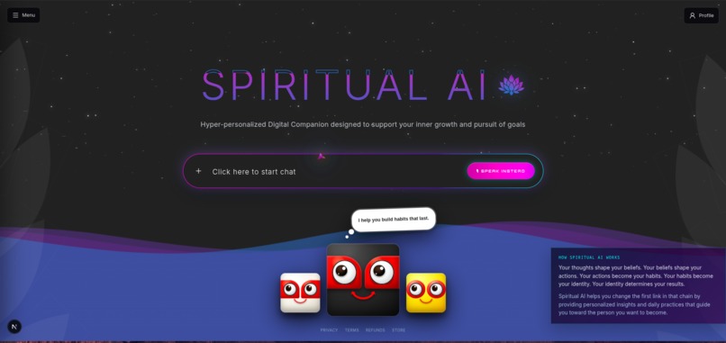 Spiritual AI – screenshot 1