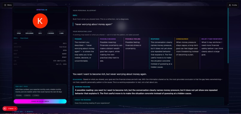 Spiritual AI – screenshot 3