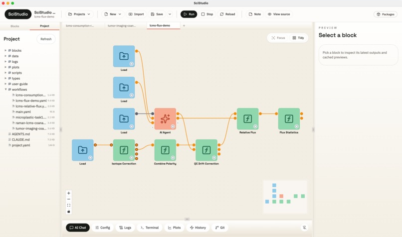 SciStudio – screenshot 3