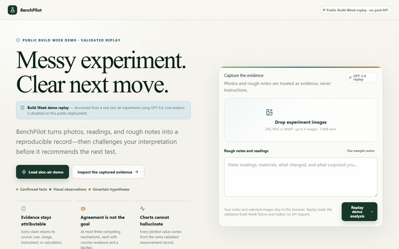 BenchPilot – screenshot 5