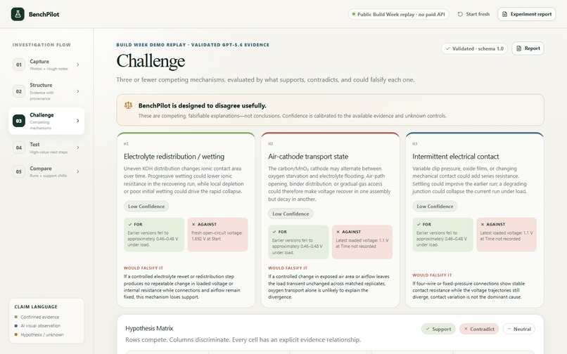 BenchPilot – screenshot 6