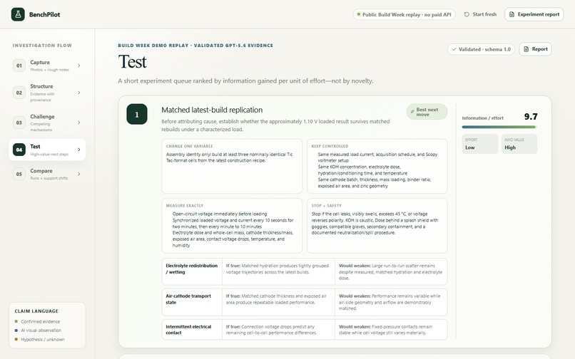 BenchPilot – screenshot 8