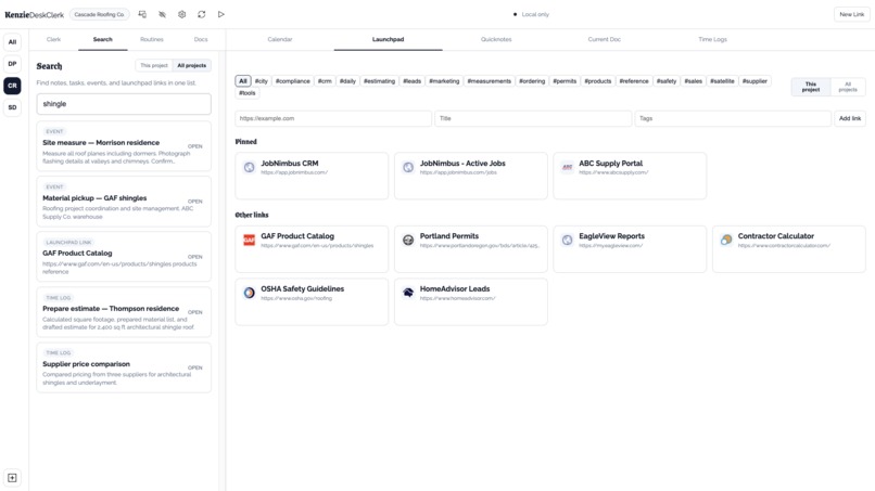 Kenzie DeskClerk – screenshot 3