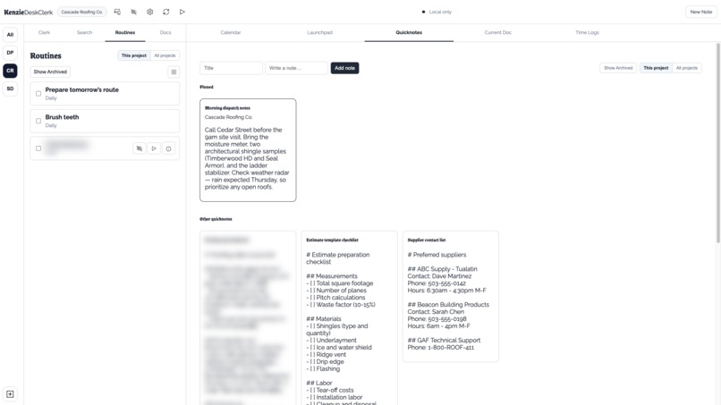 Kenzie DeskClerk – screenshot 4