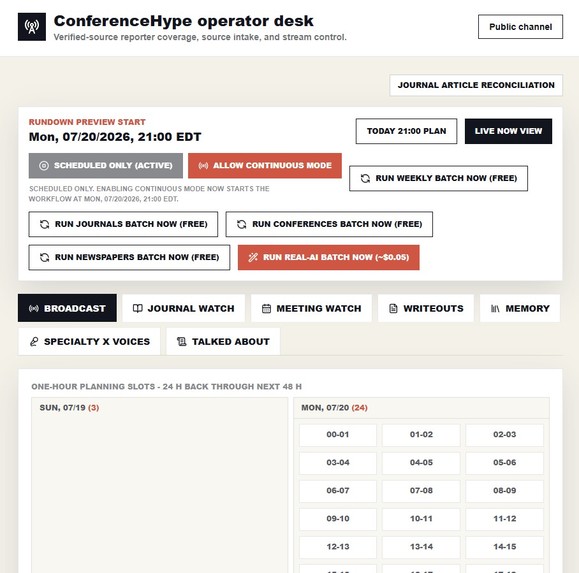 ConferenceHype – screenshot 2