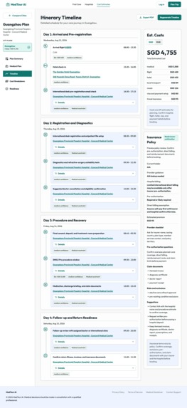 MedicalTourAgent – screenshot 4