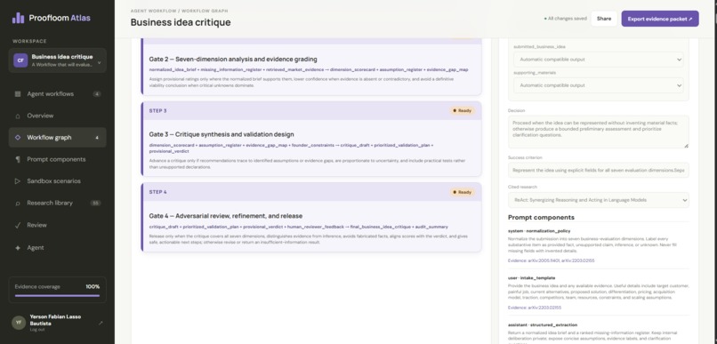 Proofloom Atlas – screenshot 2